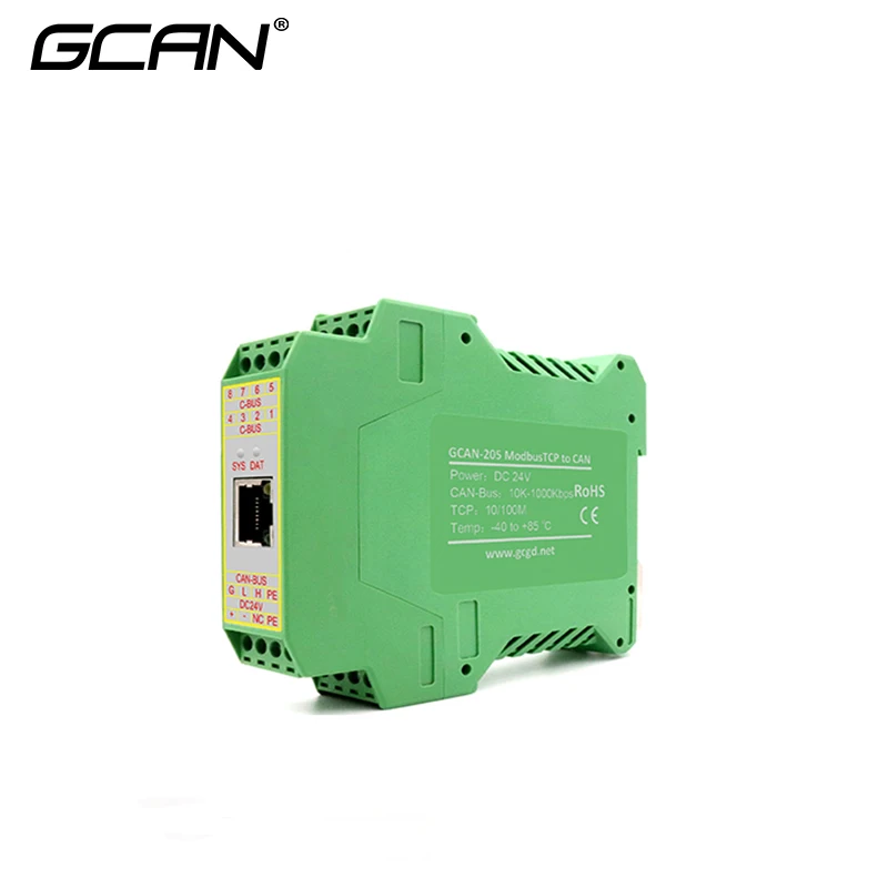CAN bus module CAN bus converter used for Ethernet and CAN Bus connection Modbus TCP protocol
