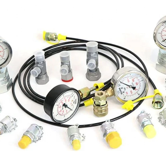 Duker лидер продаж индивидуальный трехсторонний разъем для испытания гидравлического давления