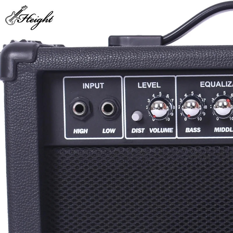 Guitar Amplifier 30watts Black Electric Guitar With Amplifier