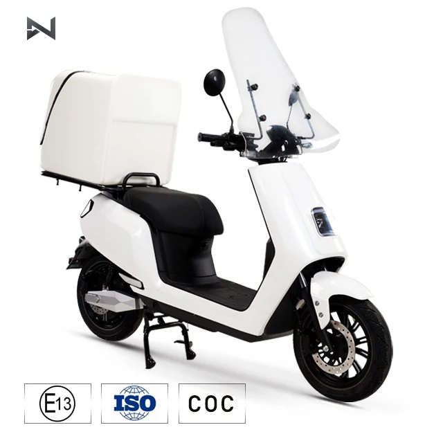 Lvneng LX05 shanghai best fair e scooter for food delivery 2000w 60V 29Ah Greenway lithium battery Portable adult electric moped