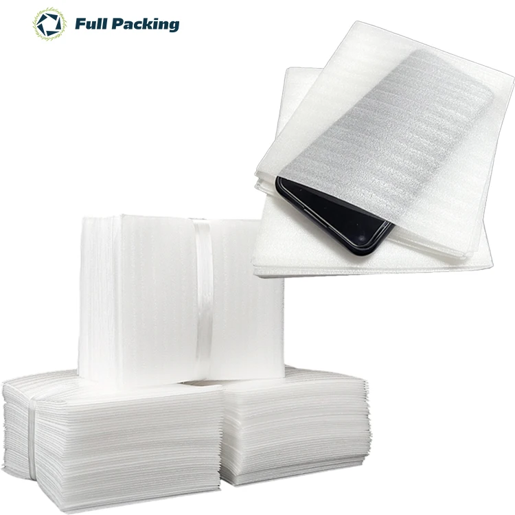 Custom Eco-friendly EPE Foam Pouch Bags Waterproof and Shockproof Bulk Packaging for Electronics Polyethylene Wholesale Supply