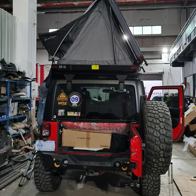 Jeep Wrangler JK JL 2/4 Door Roof Rack Light Ladder Luggage Rack Mount Kit Cargo Basket