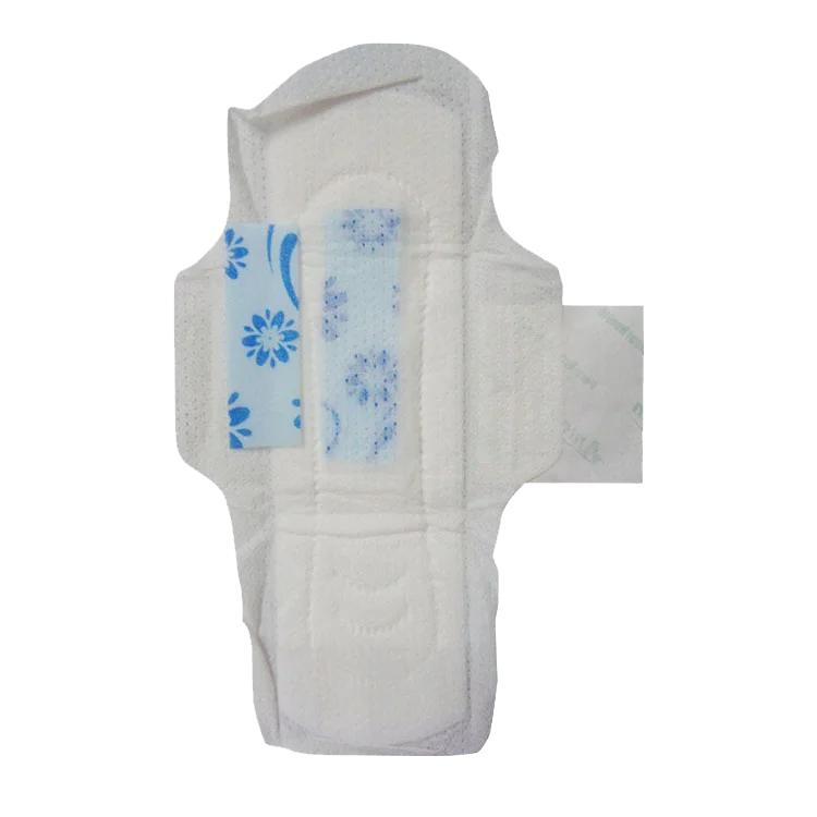 Popular sanitary pads negative ion sanitary napkin with green ADL