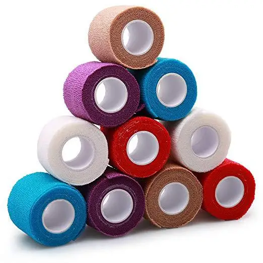 Self Adhesive Colored Elastic Cohesive Vet Wrap Horse Orthopedic Bandage for Animals