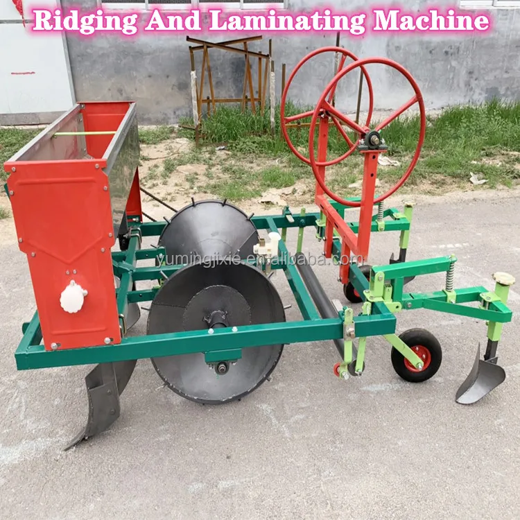 Farm Ridger Machine Vegetable Strawberry Bed Former Plastic Mulch Layer Machine