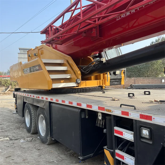 SANY STC500 50ton 50tons 50 ton 50t 55t 70t 75t 80t 90t 100t 110t 130t used secondhand telescopic boom mobile truck crane