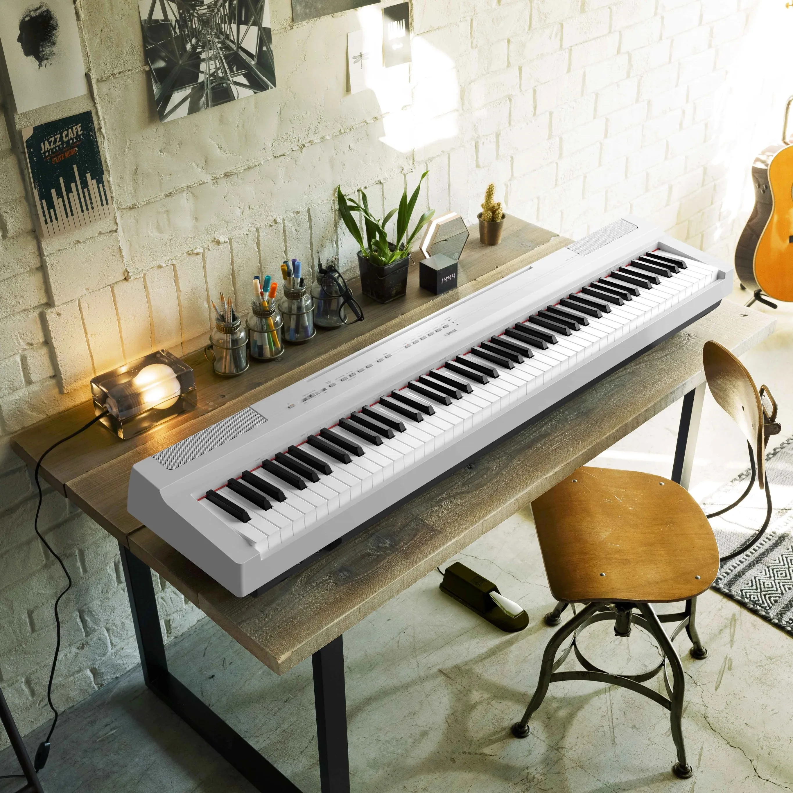 P125A P125 88 Keys Portable Digital Piano ENGLISH VERSION Sleek and Professional Home Piano for Musicians Hobbyists