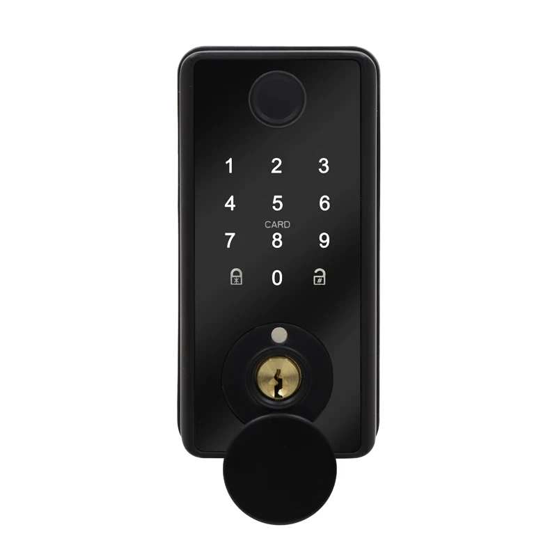 hotel electronic door lock smart fingerprint padlock smart lock without handle suit for most type of door