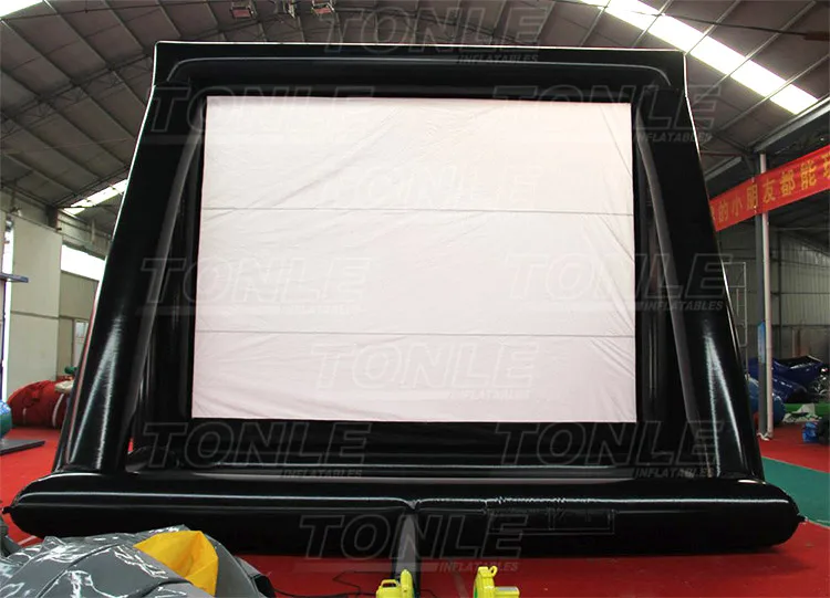 Цена по прейскуранту завода изготовленный на заказ Открытый гигантский надувной экран кино проекционный экран для продажи