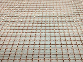 High electrical conductivity 200mesh fence red copper wire mesh