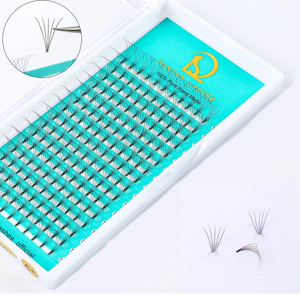 2022 3D 4D 5D 6D 0.07 0.10 factory direct wholesale premade fans eyelash volume lash extension pro made fans