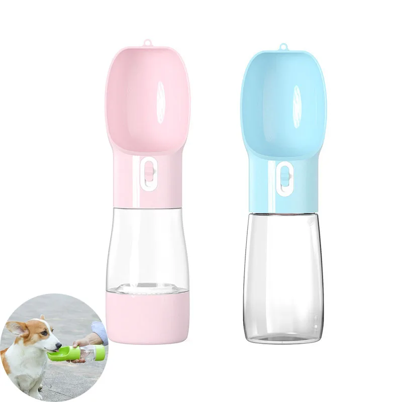 Бутылка для воды для домашних питомцев, портативная бутылка для воды и еды, уличная дорожная поилка для домашних животных, для собак