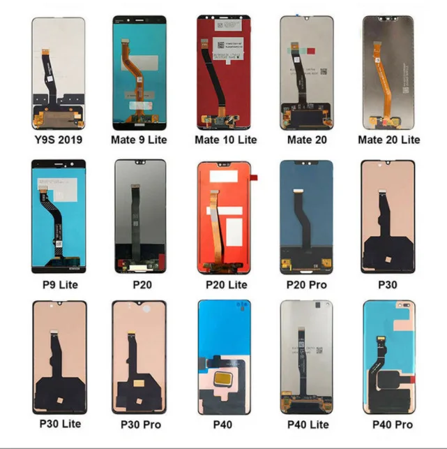 P20 P30 P40 LCDs Phone Repair Parts LCD Screen Display For Huawei P40 P30 P20 Pro P10 P9 P8 Lite 5G P40 Lite E P wholesale
