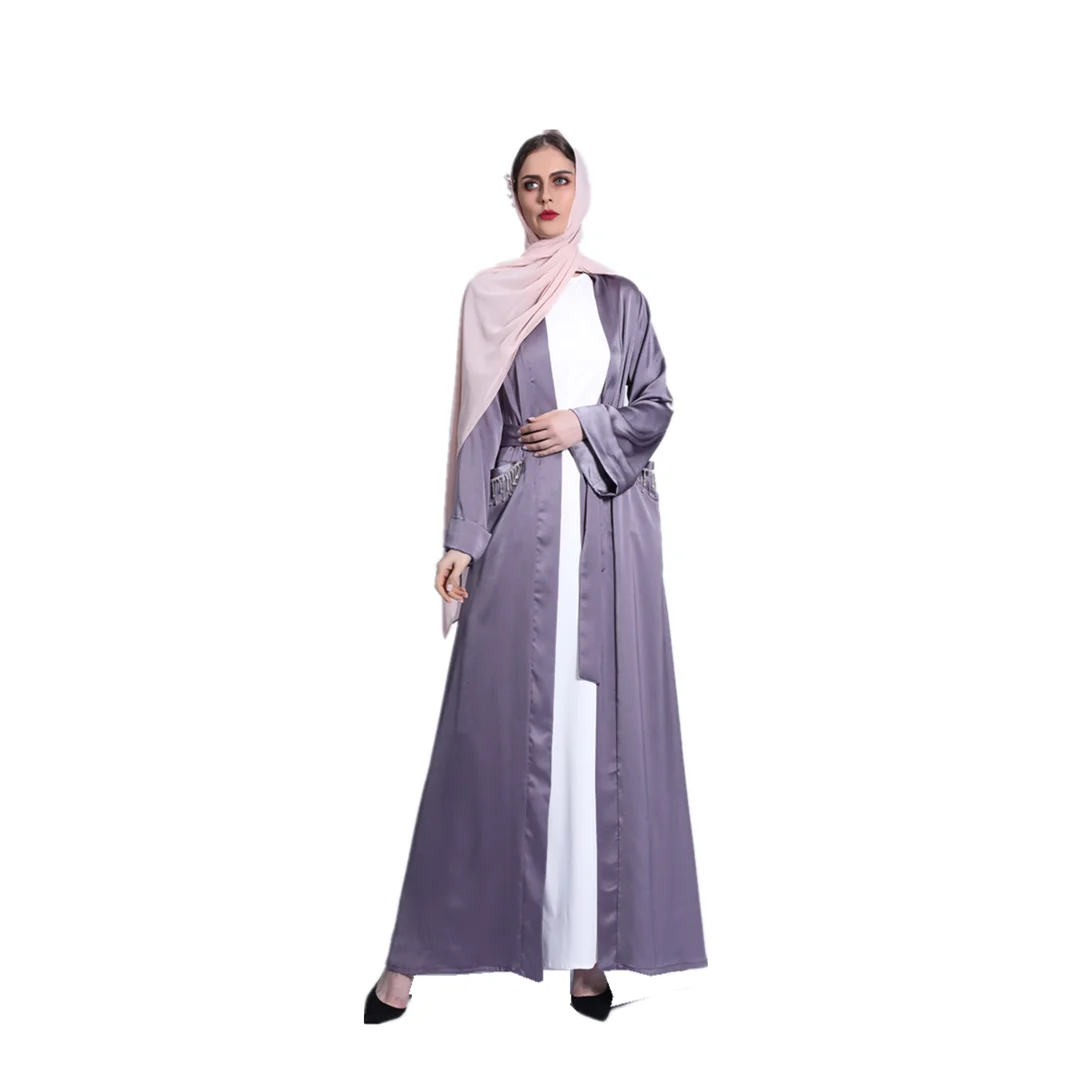 Abayas 2021 Abaya Дубай мусульманское платье открытые из Дубая