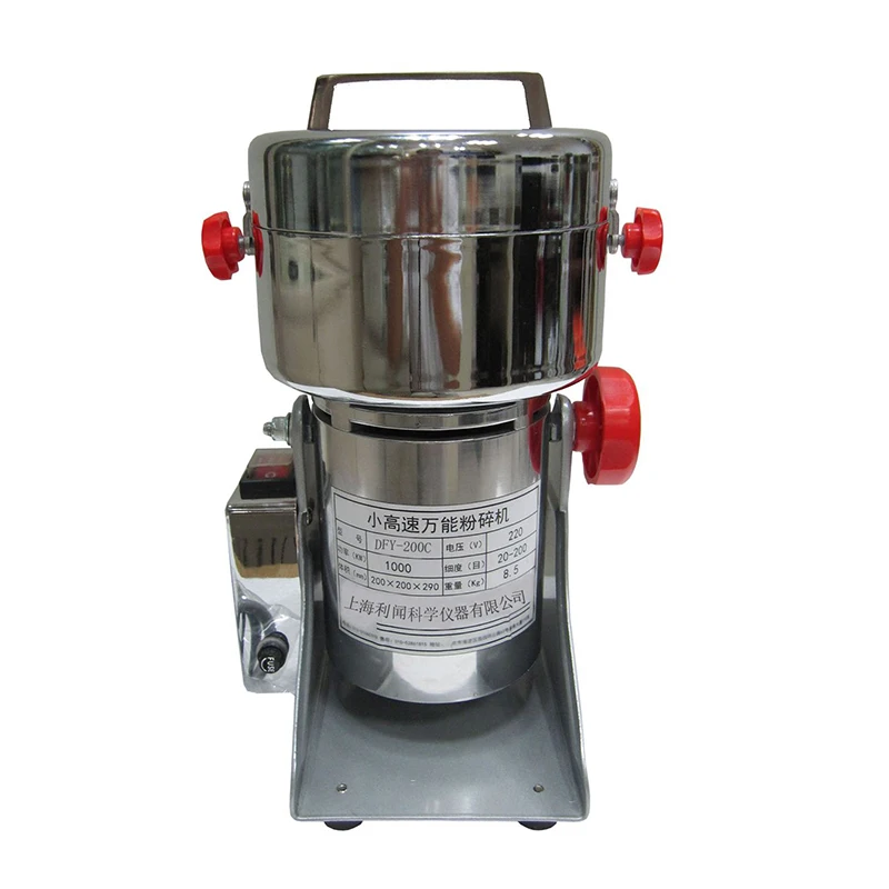 Commercial Small Scale Lab Pharmacy Use Universal Grinding Pulverizing Herb Spice Pulverizer