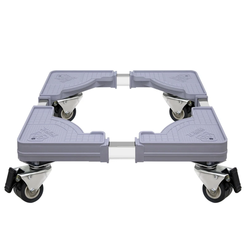 Washer dryer adjustable bearing strong multi-functional base