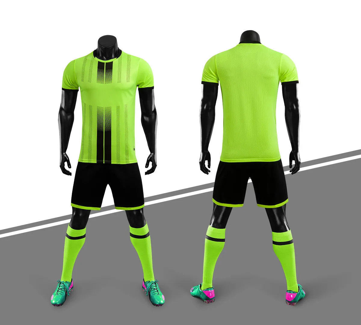 
HT Custom new design high quality factory Original football uniform kit full set 2020 hot clubs thailand quality men soccer wear 
