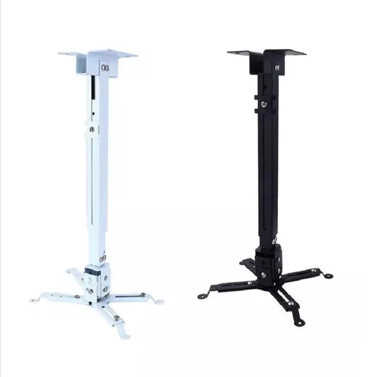 Universal Projector Bracket Retractable Extendable Adjustable Ceiling Mount Wall Bracket 5kg Loading Capacity Hanging Bracket