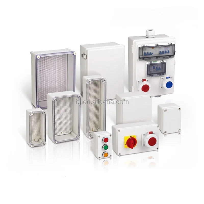 B&J Plastic Waterproof Abs Material Enclosure Instrument Distribution Box