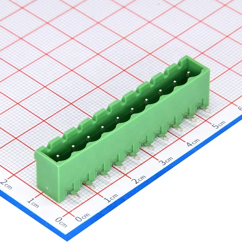 5.08mm Pitch 2P-10P Right Angle  Wire to Board Pluggable Type male PCB Terminal Block Connector