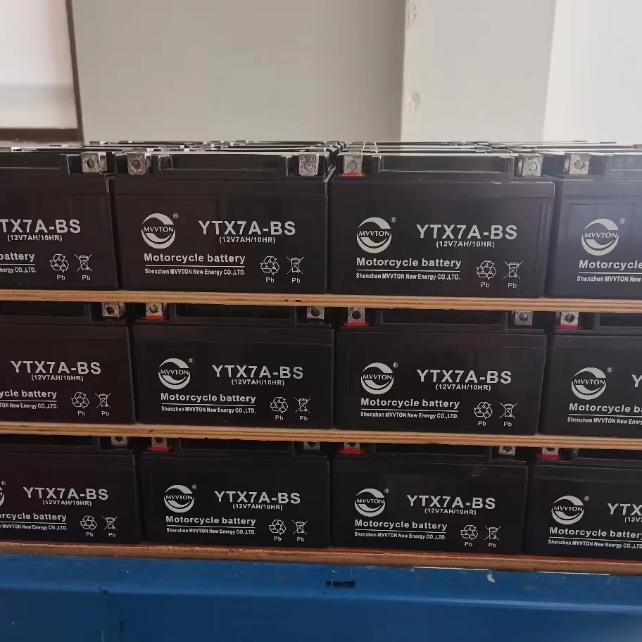 High Quality Lithium Ion  YTX7A-BS Battery 12v 7ah/10HR Lifepo4 Battery for Motorcycle Solar Controller Toy Car