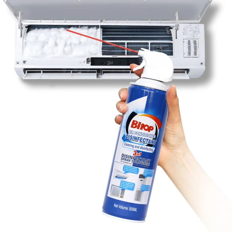 Bitop foaming cleaner spray for ac system air conditioner cleaning vent