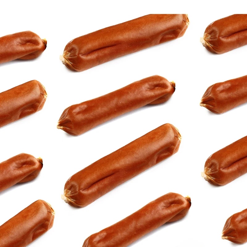 Wanpy chicken sausage meaty jerky dog chew treats as dog food for your pet food business