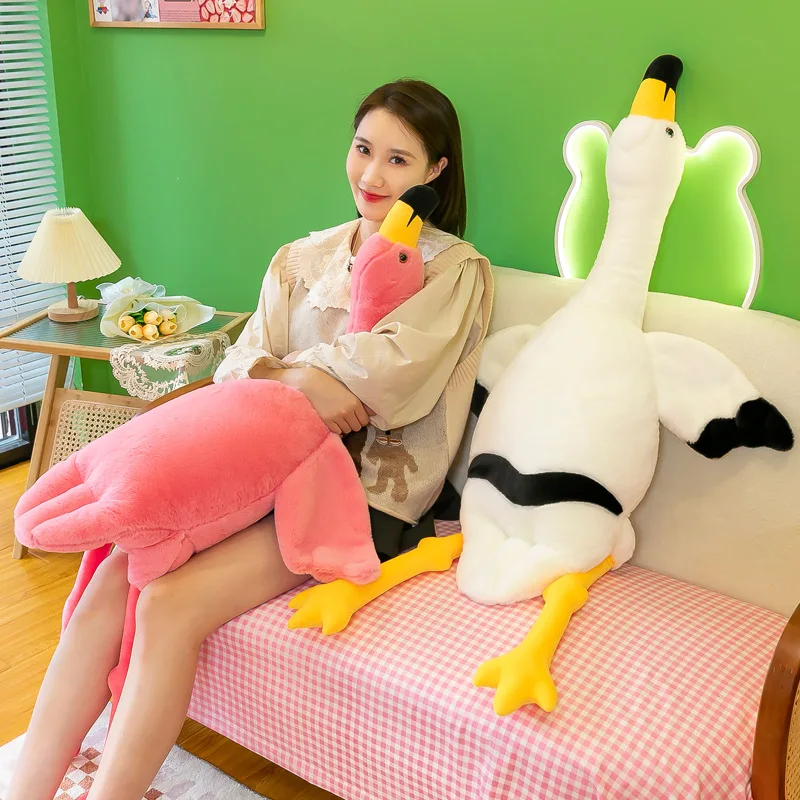 High Quality Flamingo Plush Doll Cute Flamingo Stuffed Plushie Toys Custom Stuffed Flamingo Plush Toy
