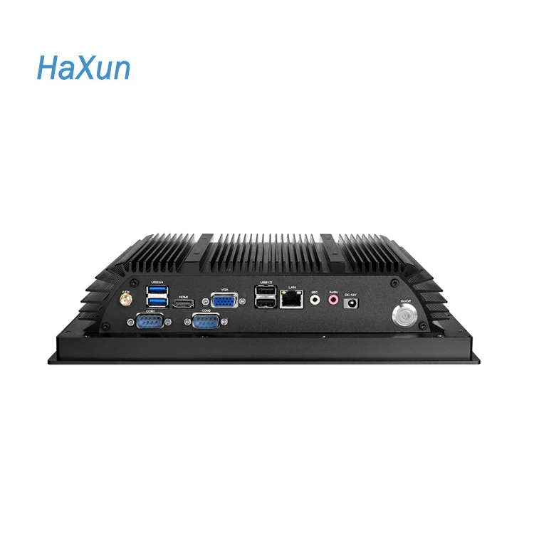 12.1 TFT industrial touch all in one pc industrial pc with 2GB RAM,32GB SSD, 2 mini PCI-E full slot