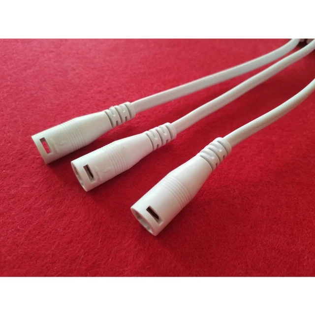 12V 5A Dc Connectors 5.5 X 2.1Mm Power Pigtail Cable Male Female Connector For Tv Security Camera Adapter