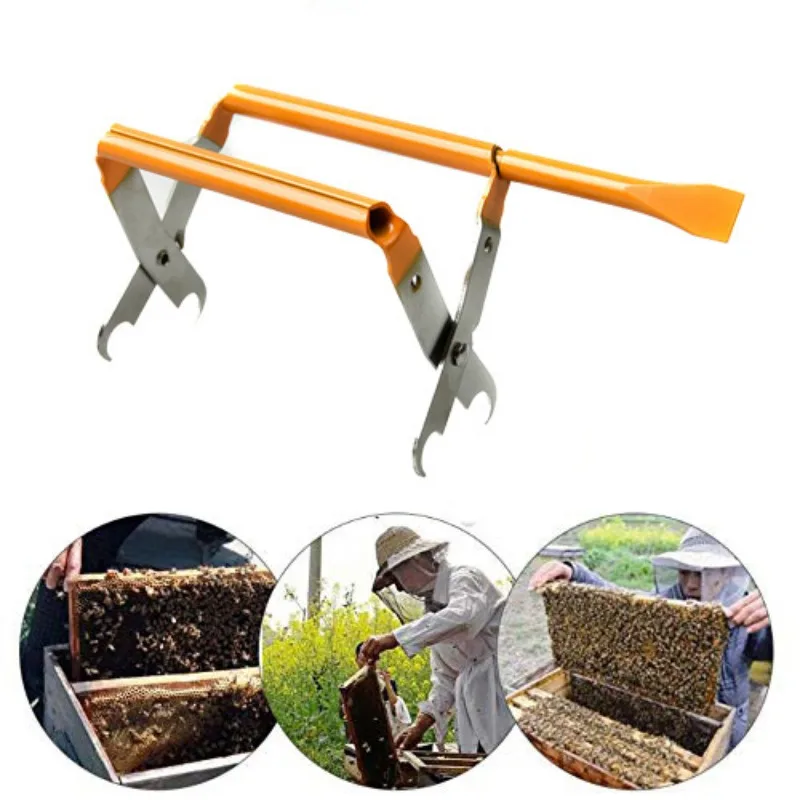 Stainless Steel Bee Hive Frame Holder Lift Beekeeping Tools Beekeeping Equipment Bee Hive Frame Holder Frame Lifter