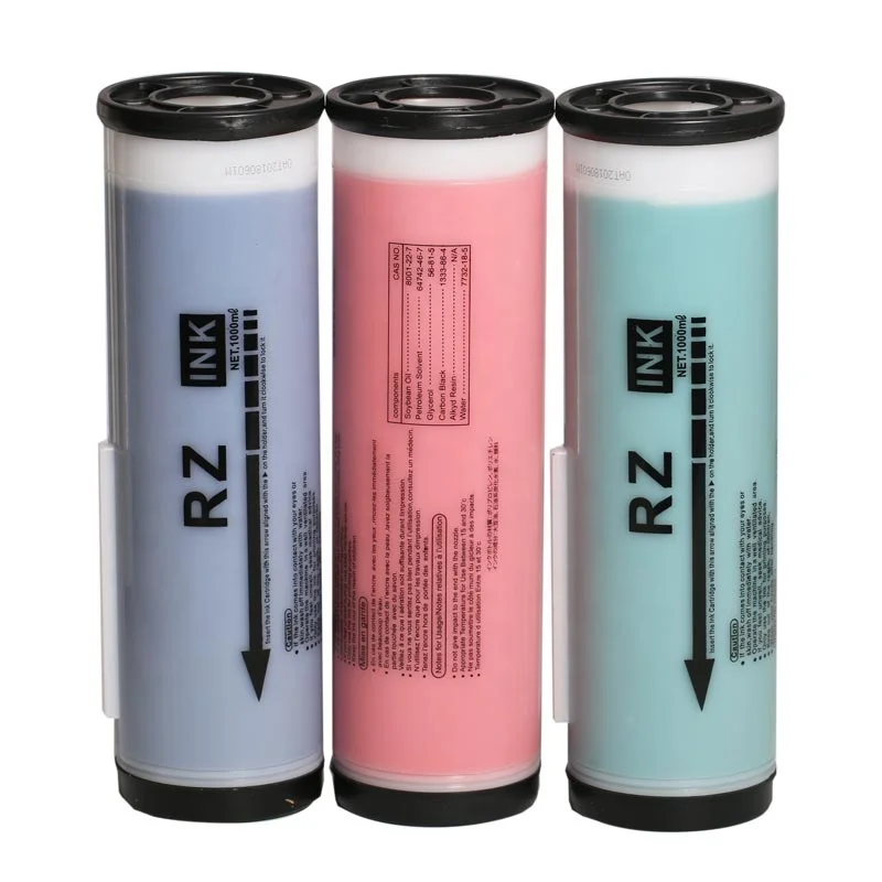 Цветные чернила RZ Z типа Чернила для использования в цифровом дубликаторе RZ570/300/200
