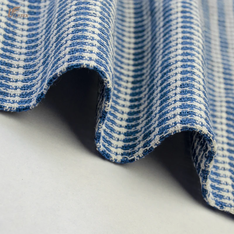 Great material best standard woven 55%linen 45%rayon fabric for clothes