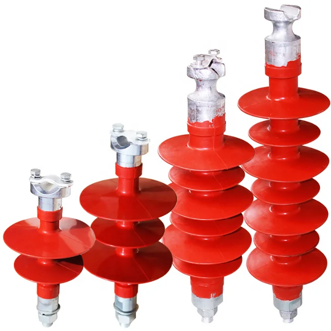 FPQ 1KV 3KV 6KV 10KV 15KV 20KV  35KV Outdoor Pin type composite power insulator for high-voltage distribution lines