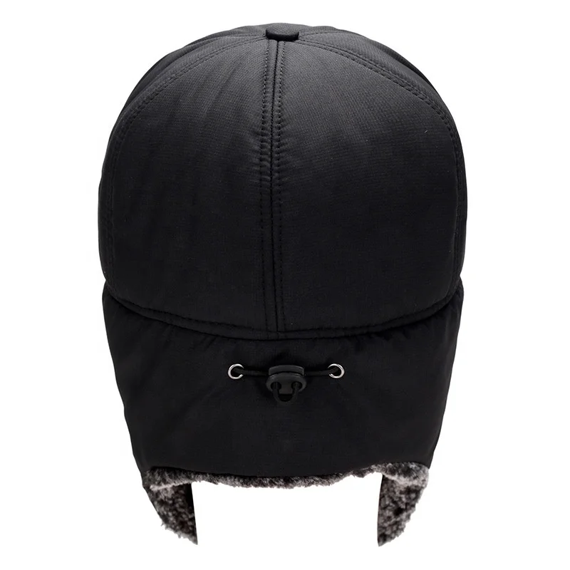 X&Y Wholesale Warm Earflaps Hat Winter Bucket Cycling Biking Trooper Aviator Thickened Winter Russian Ushanka Lei Feng Cold Hat
