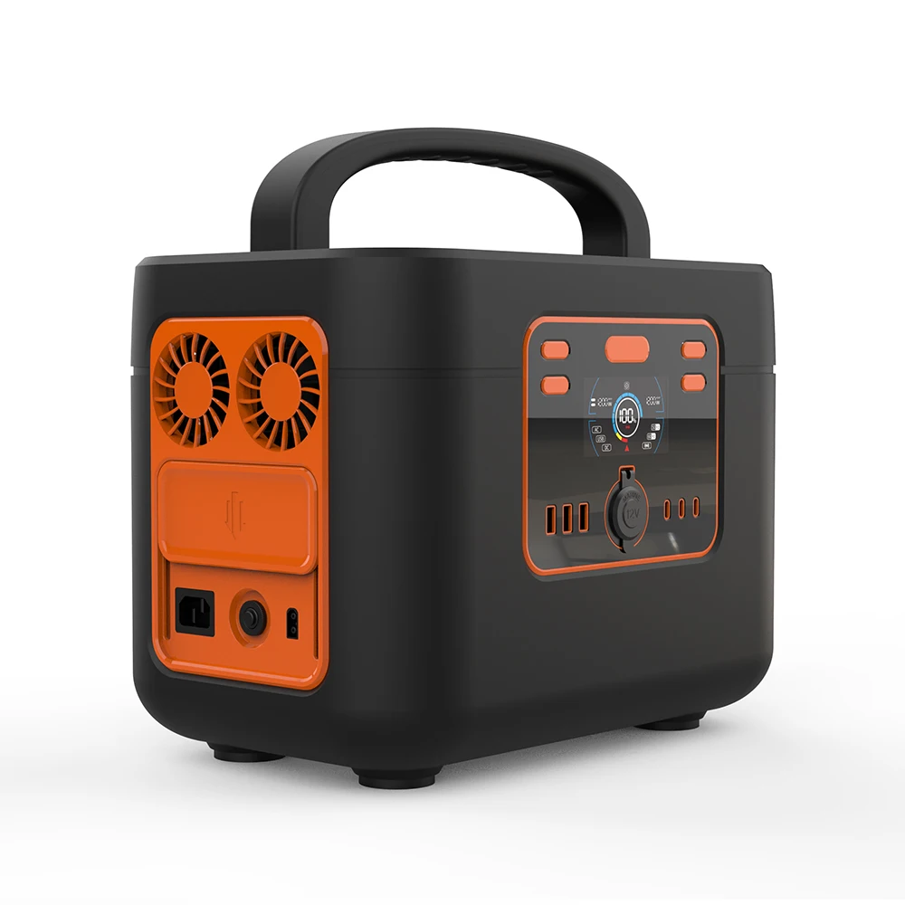 Portable Solar Generator 1200w Lithium Battery Solar Rechargeable Outdoor Emergency price 110v 220v Portable Power Station