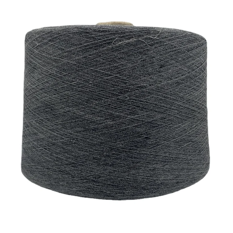 Eco-friendly Factory Direct Supply Melange Yarn 100% Ramie Yarn for Knitting and Weaving