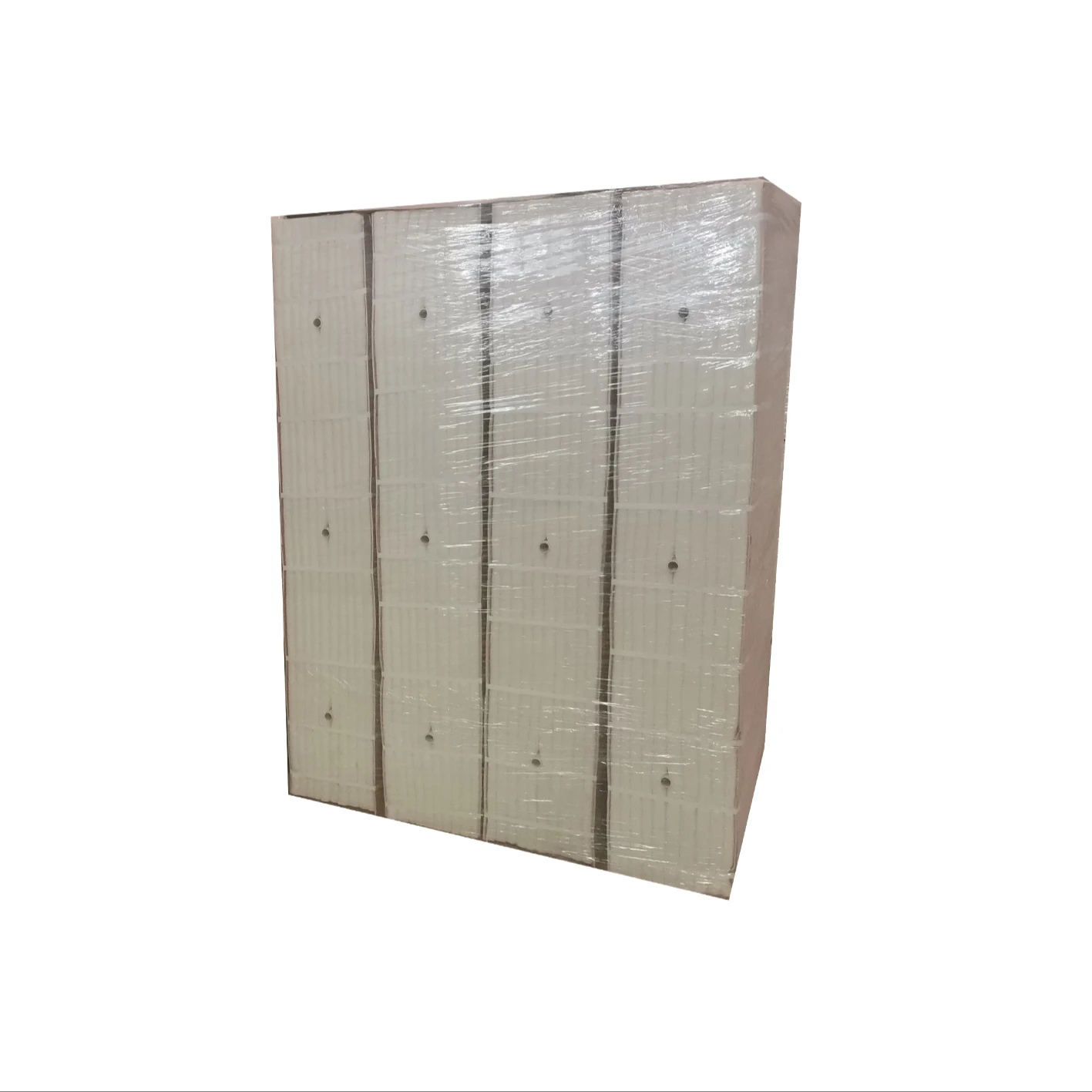Thermal insulation ceramic fiber module for crucible furnace