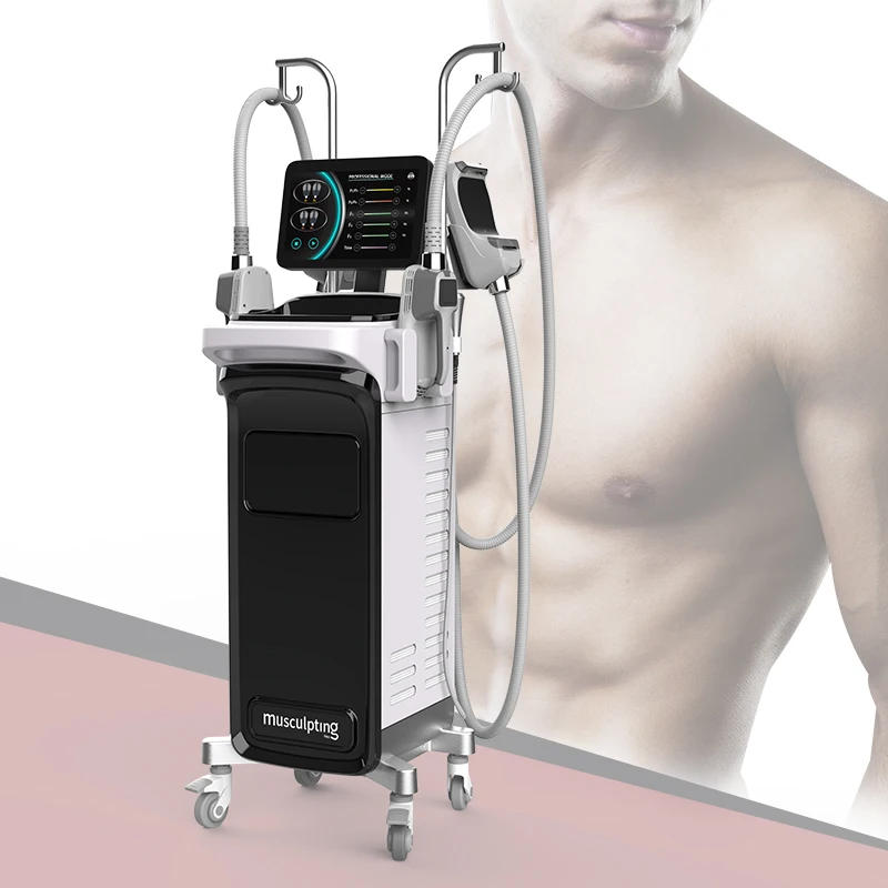 2022 New Product 4 Handles Electro Stimulation Muscle Stimulator Rf Ems