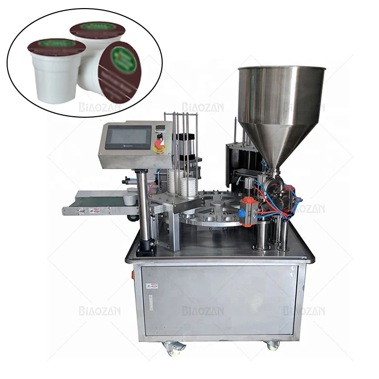 Coffee Capsule Filling Machine Edition For Nespresso Capsules K-cup Filling And Sealing Machine
