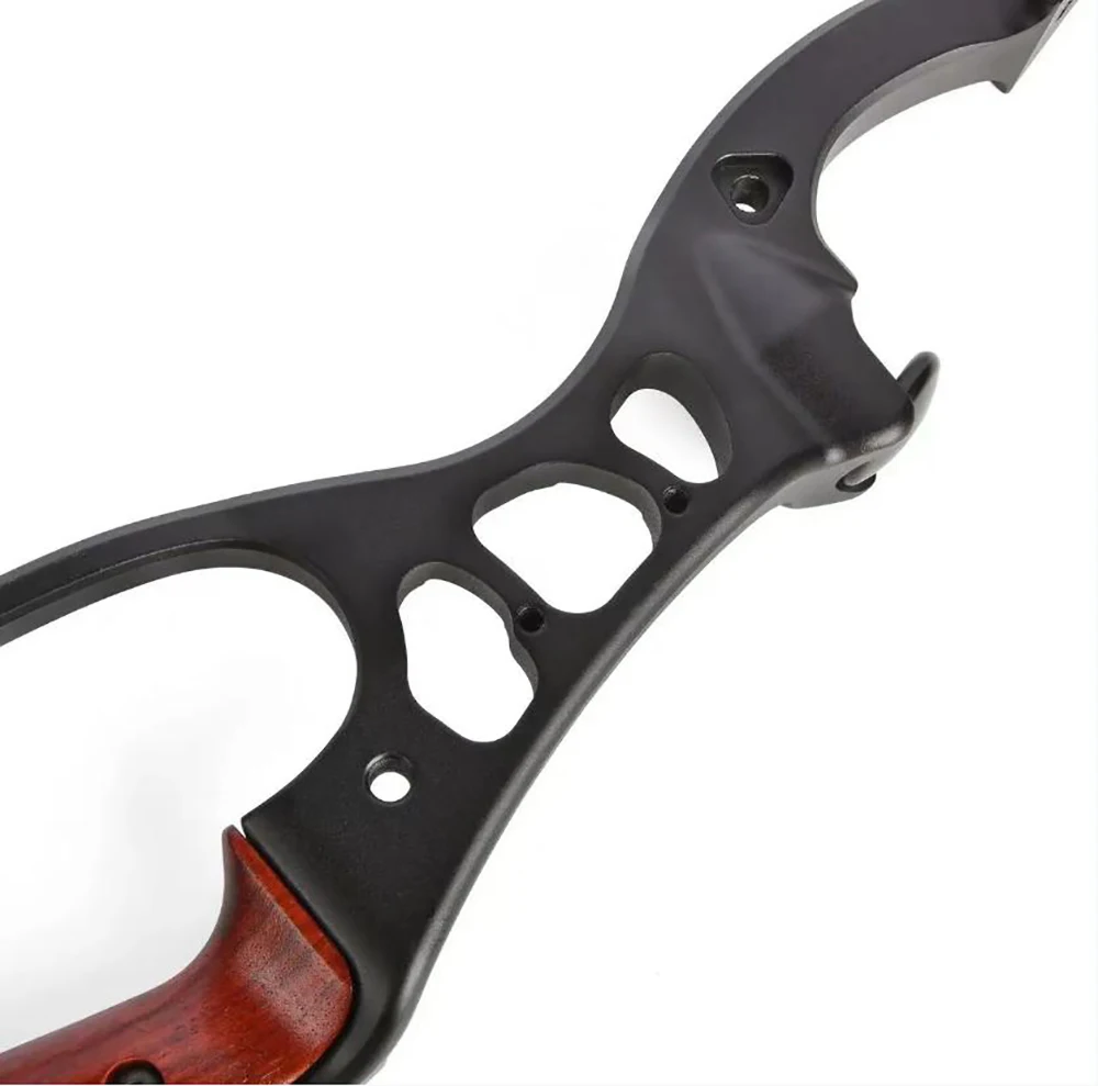 H2 64In Aluminum-magnesium Alloy Recurve Bow American Bow 21In Riser/Handle 25-40lbs F limbs Competition Archery Hunting Bow