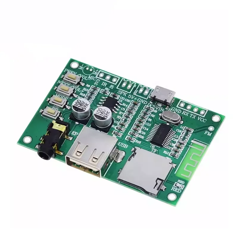 BT201 dual-mode 5.0 Bluetooth receiving module Lossless audio amplifier board car speaker DIY