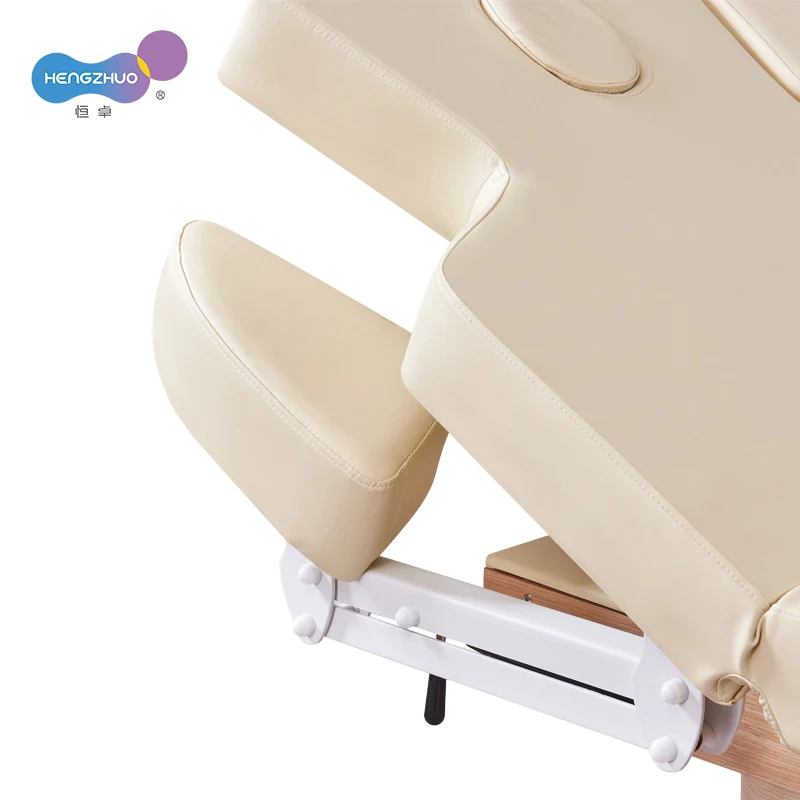 Luxury Electric Massage Table Bed with Sturdy Wooden Base Comfort Full Body Couch Reclining Beauty Facial Chair Memory Function