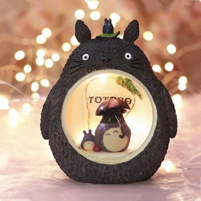 2021 New Decoration Gift Home Decora Lamp Child Bedroom Star Totoro Night Light