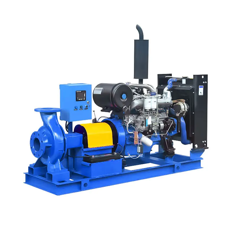 Centrifugal diesel engine driven water pumps price high rotation speed