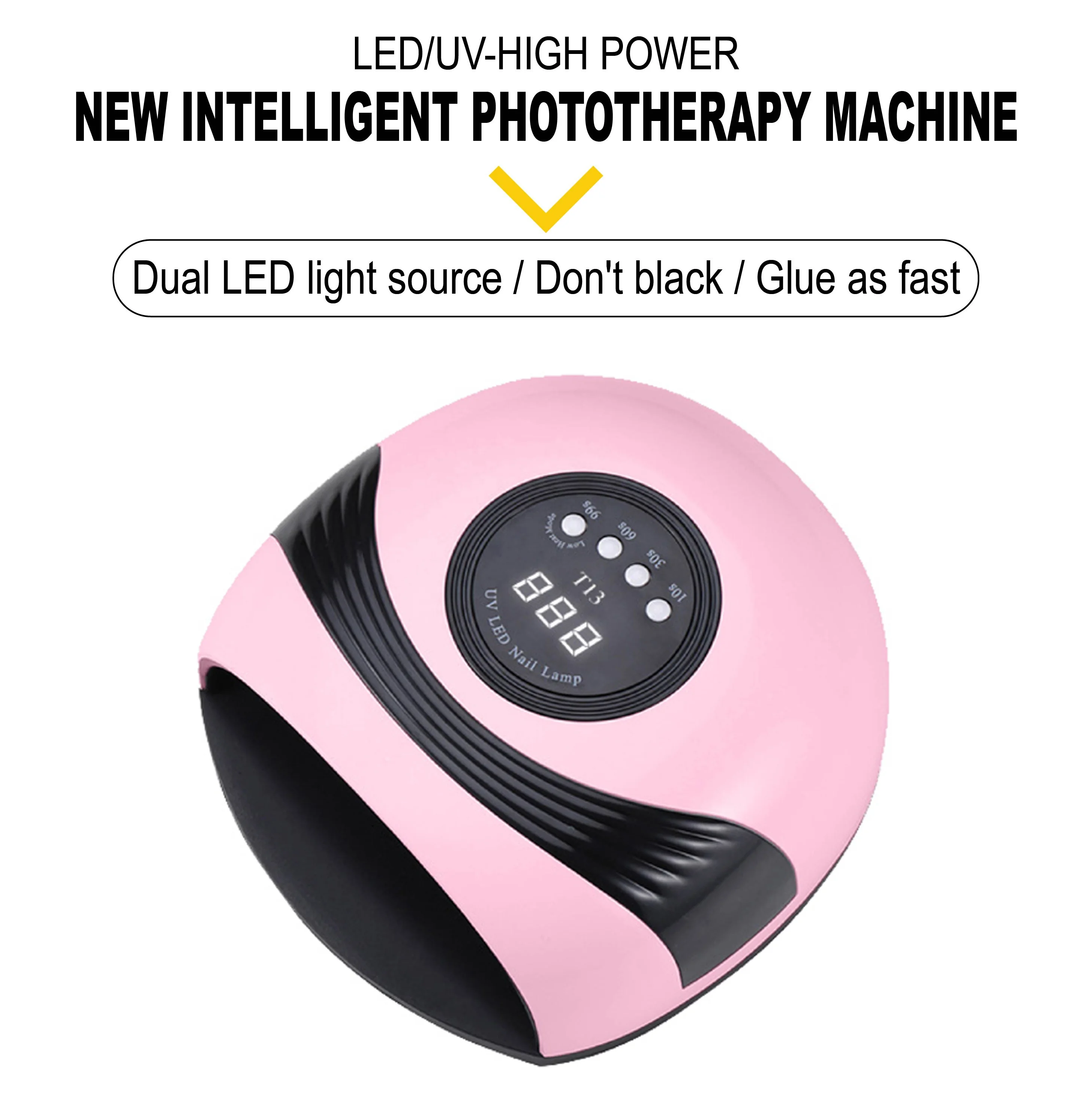 High Quality New Arrival Nail Polish Led Light Manicure Machine Smart Gel UV Nail Lamp