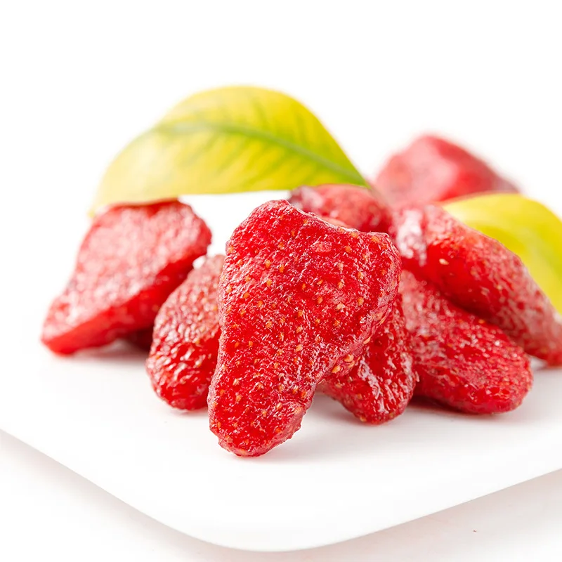 Hot Sale Healthy Delicious Low Sugar Dried Strawberry