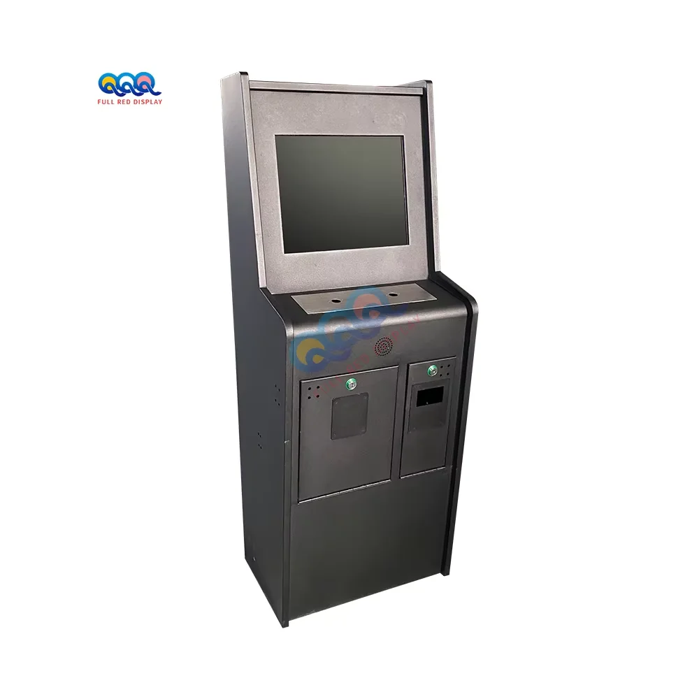 Full Red Bally Fire Link 43-Inch Curved Screen Game Empty Cabinet Amusement 32 43 inch curve Cabinet For Video Game Machine