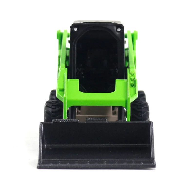 SJY-1707 1:50 Scale Wheel Loader Model Heavy-duty Dozer Vehicle Engineering Wheeled Car Toys Truck 1/50 Mini Diecast Bulldozer