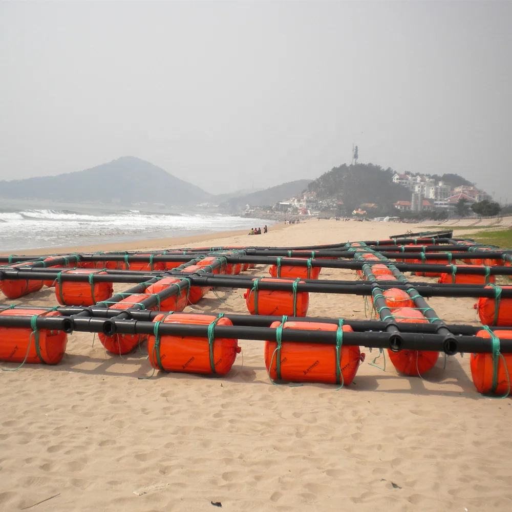 HDPE Floating Pontoon Fish Farming Cages for Deep Sea Fish Farming